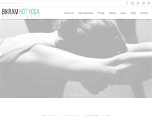 Tablet Screenshot of bikramyogaav.com.au